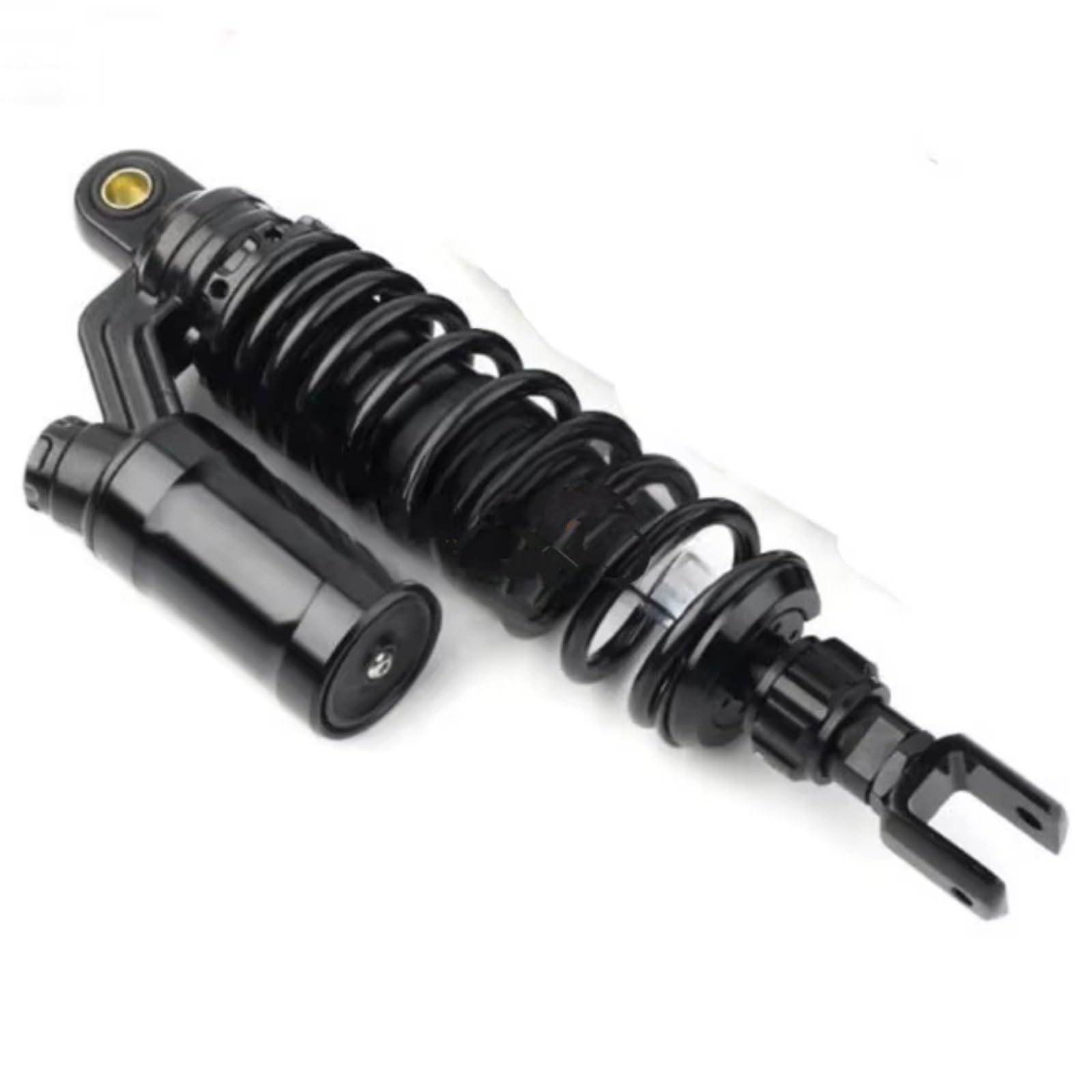 Motorrad Stoßdämpfer Für C400GT Für ADV Roller Motorrad Stoßdämpfer Einstellbare Dämpfung Motocross Suspension Stoßdämpfer(340mm) von CAIDIS