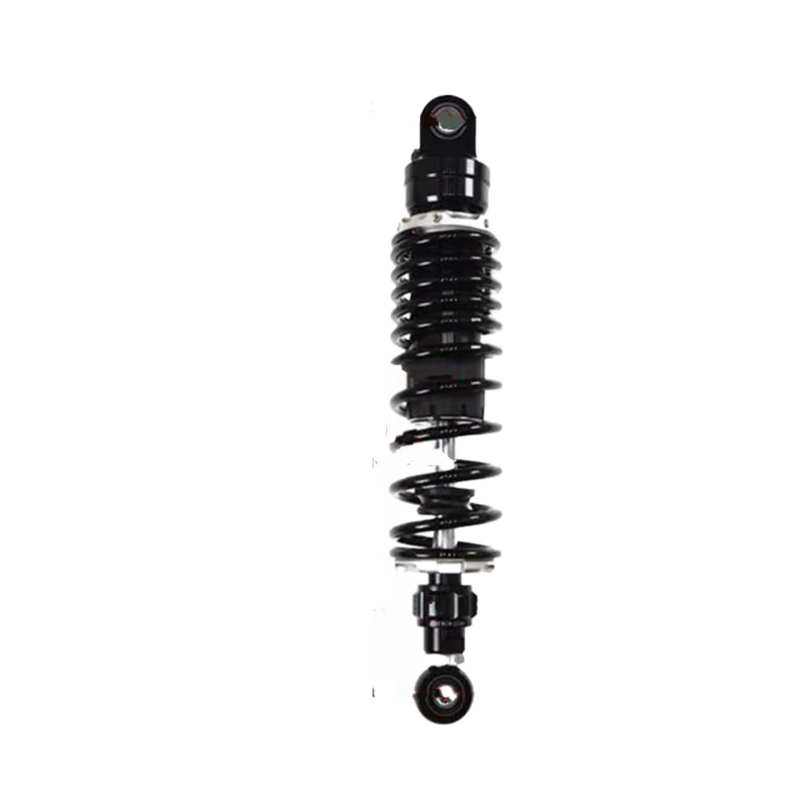 Motorrad Stoßdämpfer Für Kawasaki 1 Stück 290mm-360mm Motorrad Dämpfung Einstellen Hinten Stoßdämpfer Hinten Suspension Stoßdämpfer(330mm Black Round) von CAIDIS