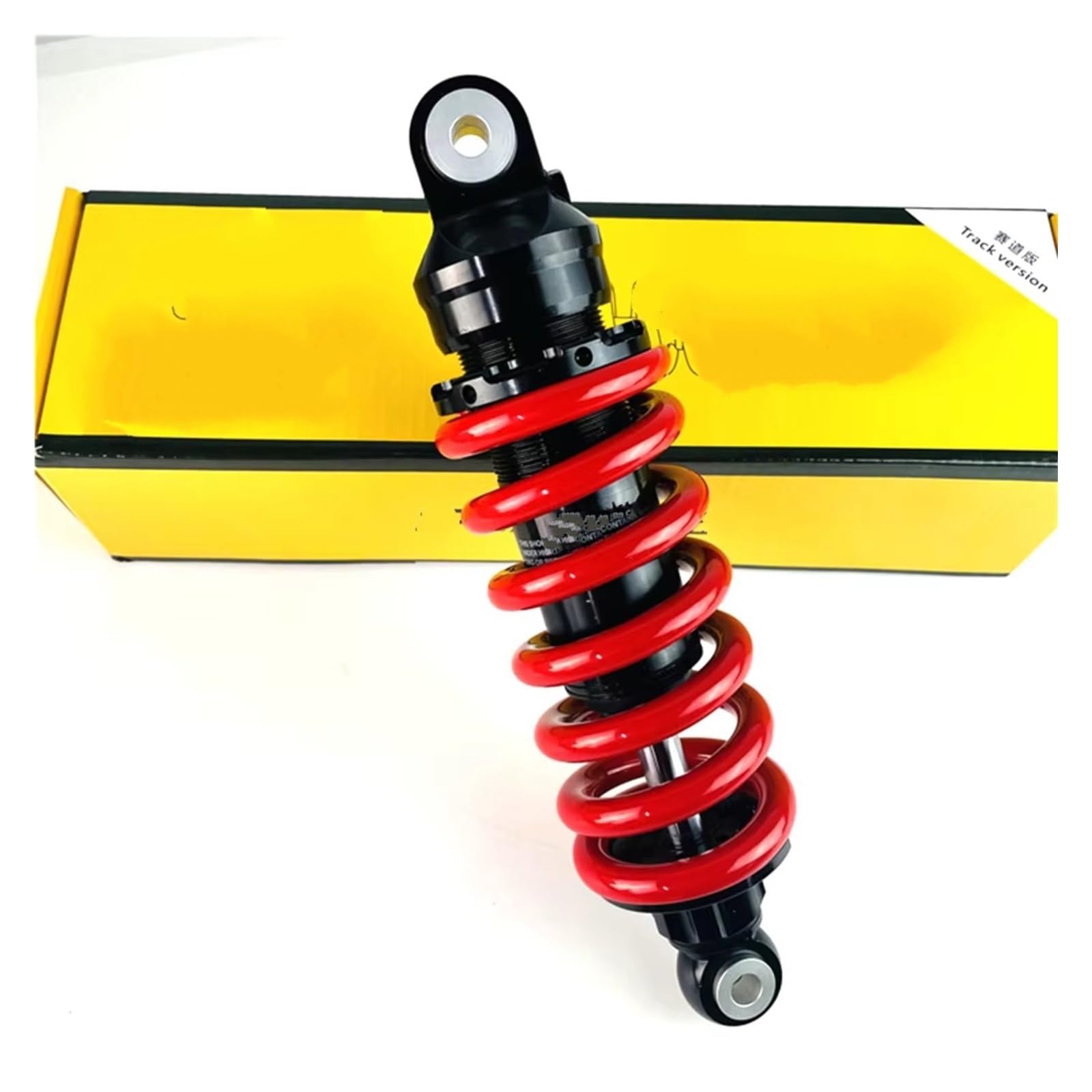 Motorrad Stoßdämpfer Für Kawasaki Für Z125 Pro 265mm Motorrad Zentrale Dämpfung Stoßdämpfer Hinten Suspension Stoßdämpfer(265mm Red B) von CAIDIS