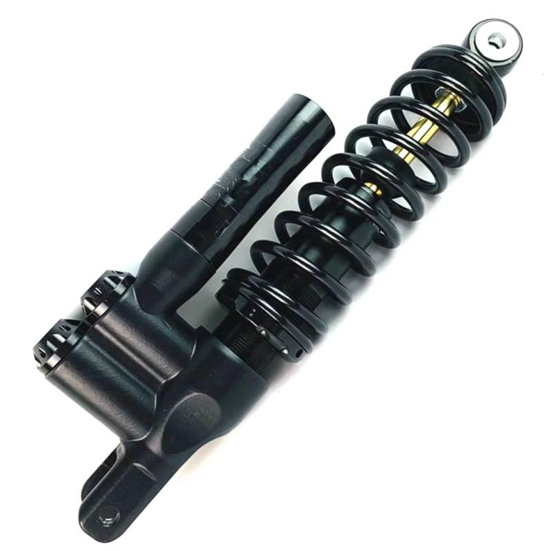 Motorrad Stoßdämpfer Für Nmax Für Xmax Für Aerox Für Gtr125 320mm Motorrad Invert Stoßdämpfer Hinten Suspension Roller Stoßdämpfer(Black 1Piece) von CAIDIS