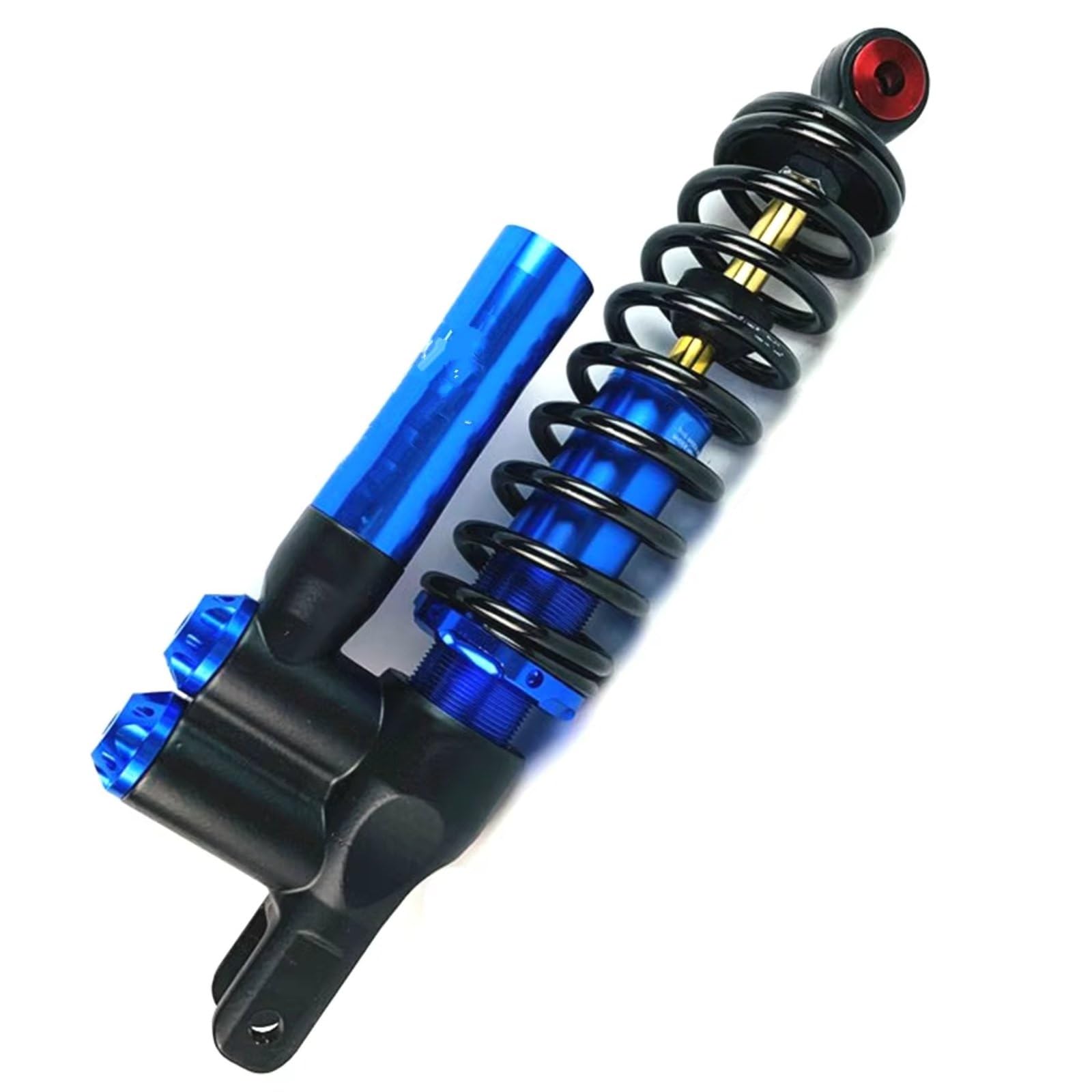 Motorrad Stoßdämpfer Für Nmax Für Xmax Für Aerox Für Gtr125 320mm Motorrad Invert Stoßdämpfer Hinten Suspension Roller Stoßdämpfer(Black blue 1Piece) von CAIDIS