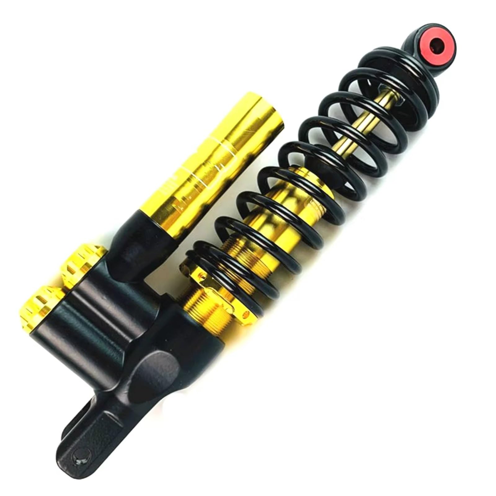 Motorrad Stoßdämpfer Für Nmax Für Xmax Für Aerox Für Gtr125 320mm Motorrad Invert Stoßdämpfer Hinten Suspension Roller Stoßdämpfer(Black gold 1Piece) von CAIDIS