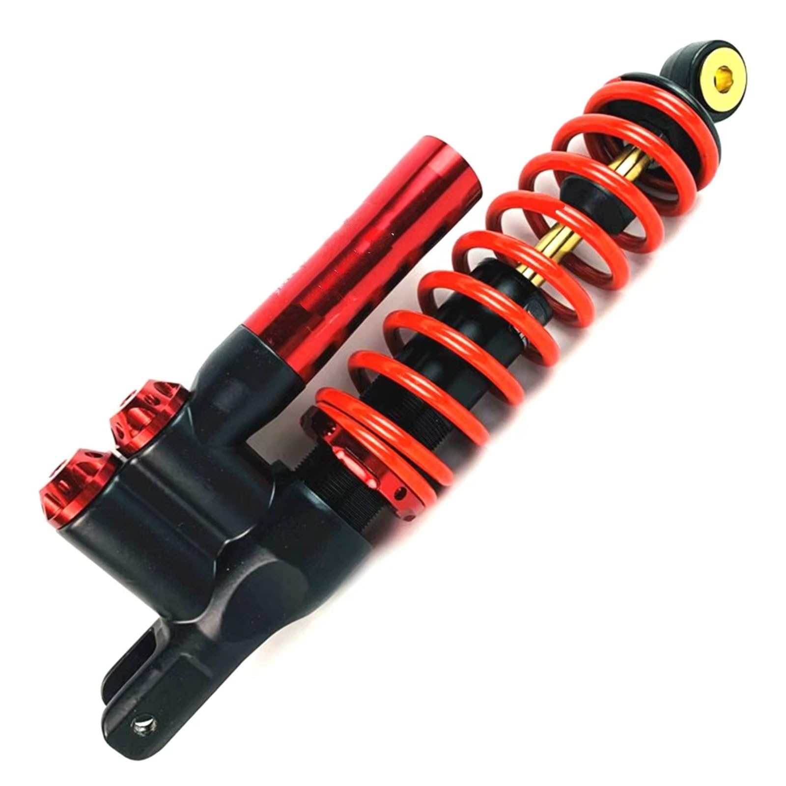 Motorrad Stoßdämpfer Für Nmax Für Xmax Für Aerox Für Gtr125 320mm Motorrad Invert Stoßdämpfer Hinten Suspension Roller Stoßdämpfer(Red black 1Piece) von CAIDIS