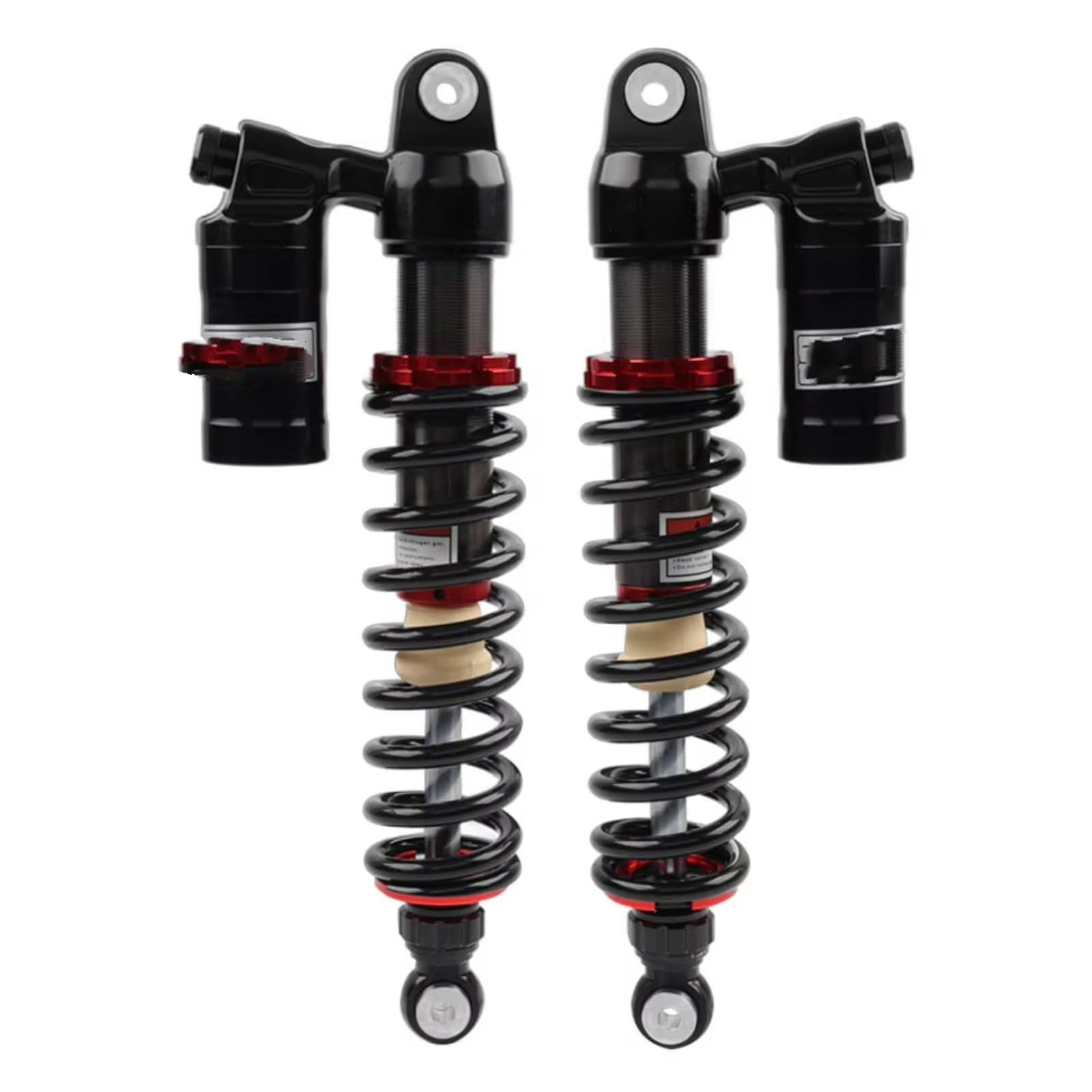 Motorrad Stoßdämpfer Universal Motorrad 400mm Frühling Suspension Stoßdämpfer Dämpfer Motorrad Einstellbar 1pc Für UTV & Für ATV Stoßdämpfer von CAIDIS