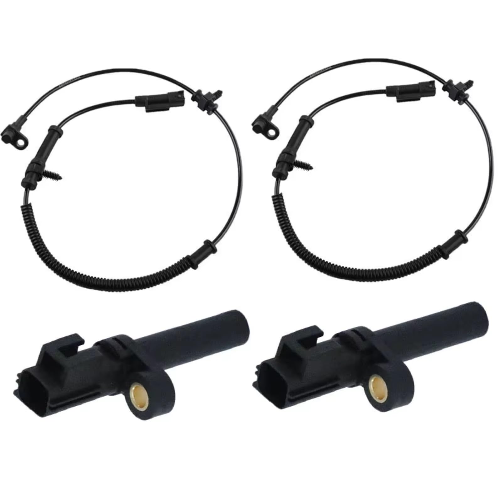 Raddrehzahlsensor Für Dodge Für Durango Für Ram 1500 2500 Vorne Hinten Links Rechts Auto ABS Rad Geschwindigkeit Sensor 68060333AA 56028668AA Sensor Raddrehzahl(4PCS) von CAIDIS