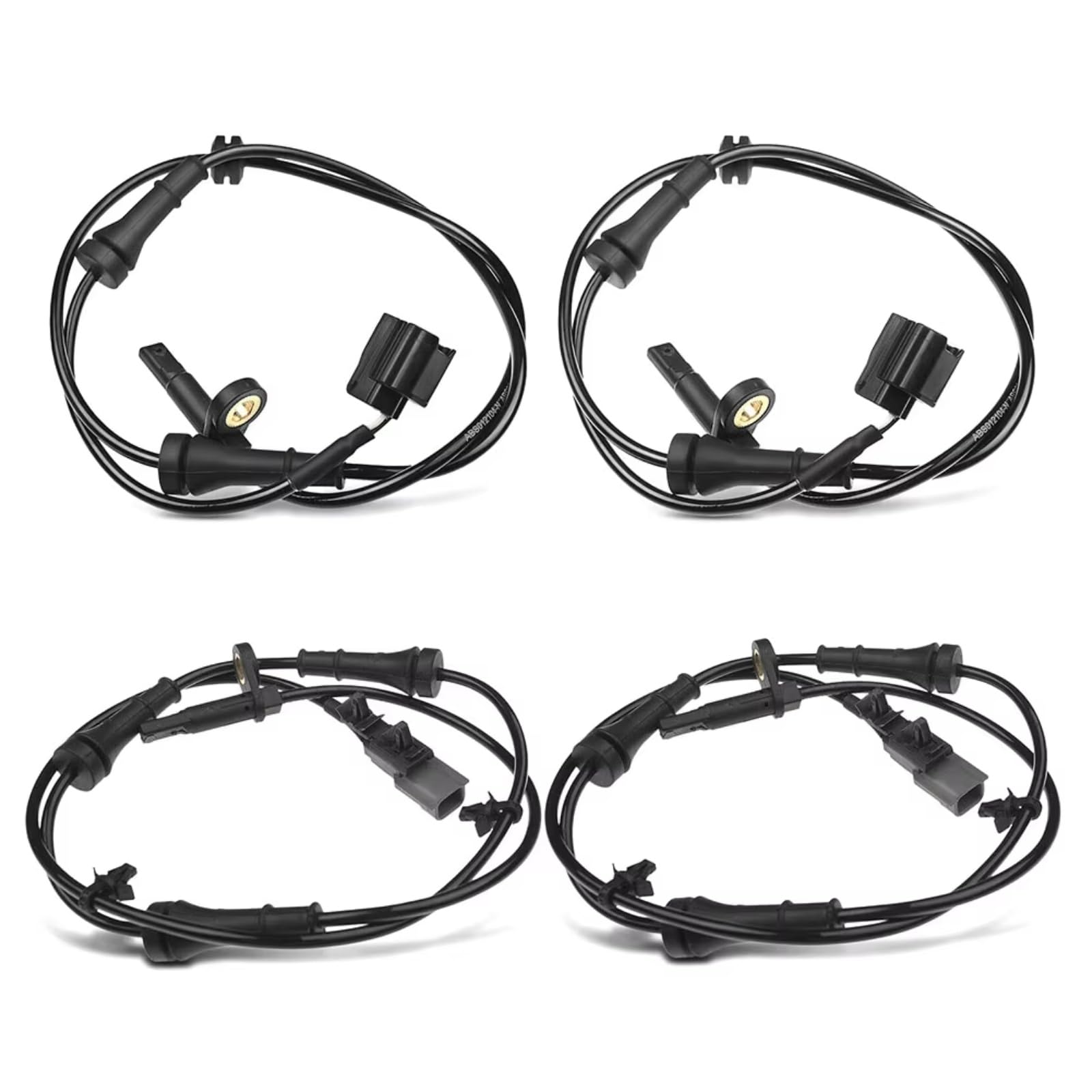 Raddrehzahlsensor Für Nissan Für Quest 2011 2012 3,5 L 7900-1AD0A, 47900-1AD0B 2Pins Vorne Und Hinten ABS Rad Geschwindigkeit Sensor 4Pcs Sensor Raddrehzahl von CAIDIS