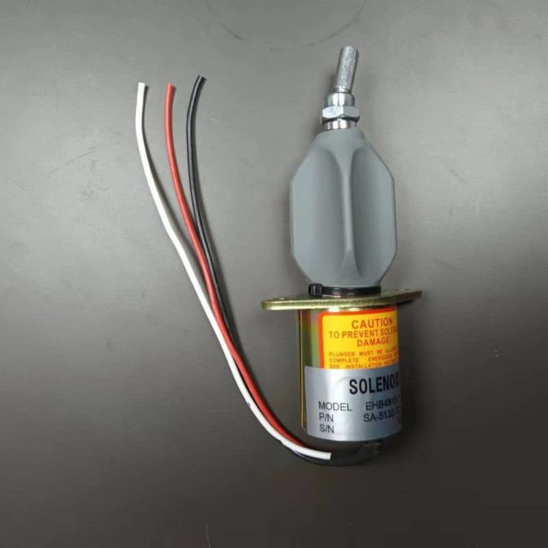 12V Magnetventil für Kraftstoffabsperrung EHB4813-1 SA-5132-12 2003ES-12S7ULB5 Compatible with W00DWARD MACHlNE D-E-U-T-Z ENGlNE BF6M2012 BF4M2012 CAIJUN-AUTO von CAIJUN-AUTO