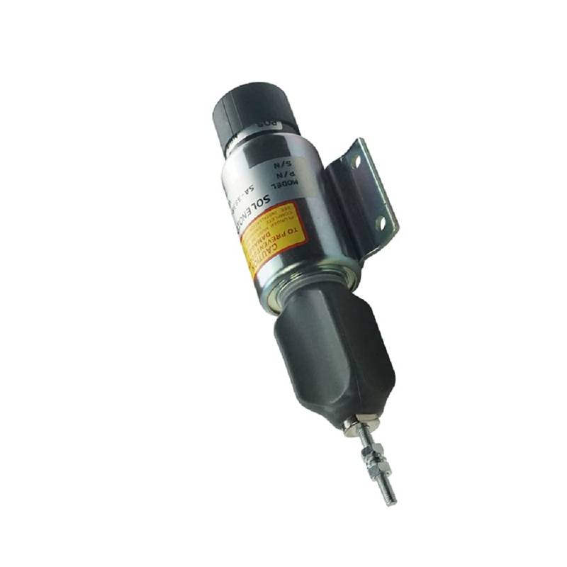 12V Magnetventil für Kraftstoffabsperrung SA-3838-12 2003-12E7U1B1S2A 2001-12E2U1B1S1A 2370-12ESU1B5S Compatible with CUMMlNS EXCAVAT0R CAIJUN-AUTO von CAIJUN-AUTO