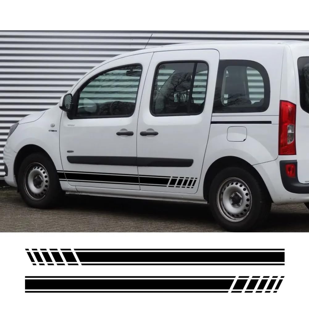 Autoseitenaufkleber, für M=ercedes B=ENZ, für Citan W415 T-Klasse, für Nissan, für Townstar NV250, für Renault, für Kangoo Van Grafikstreifen Vinyl-Aufkleber von CAILION