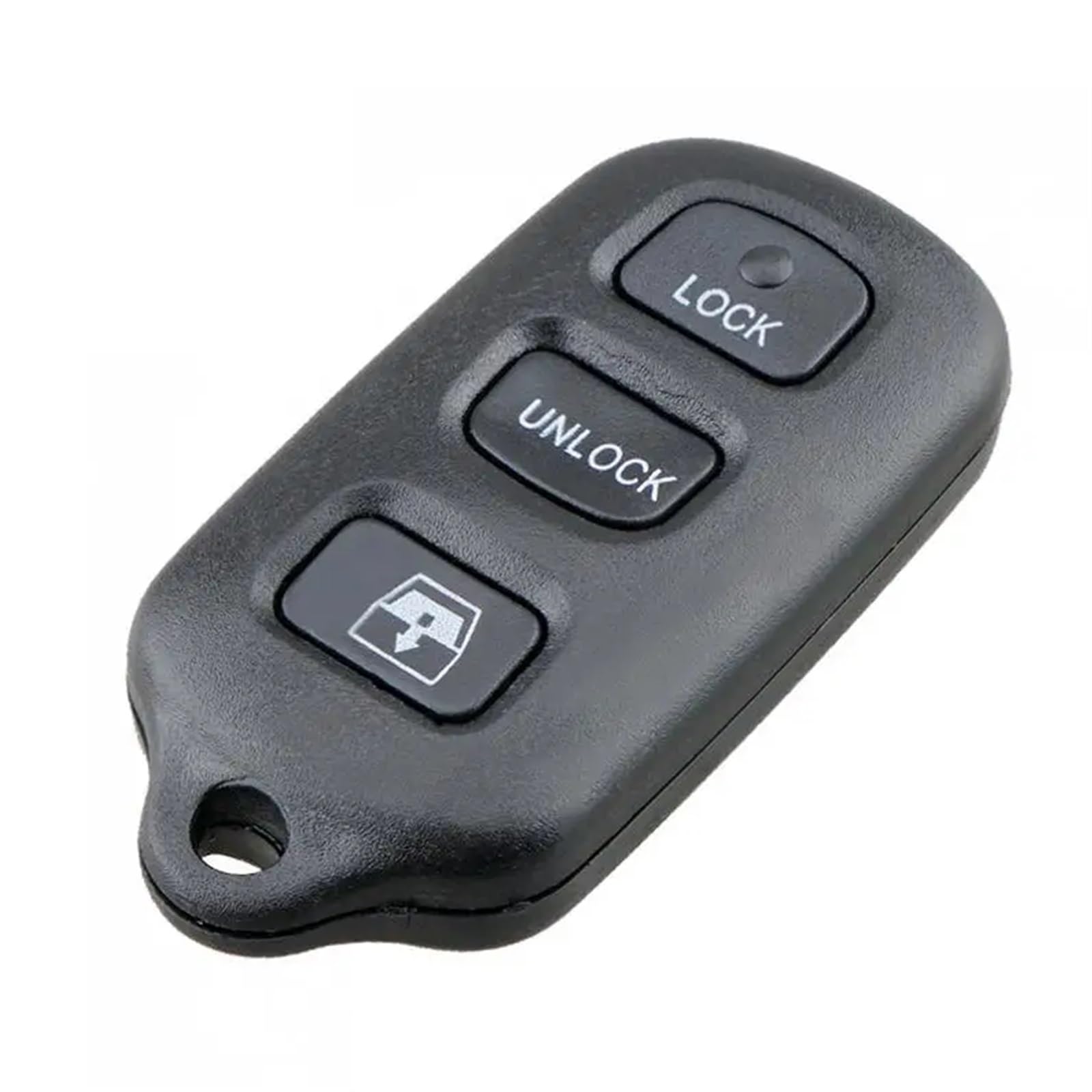 Autoschlüsselgehäuse 1 Stück Schwarz 4 Tasten Auto Keyless Key Fob Fall Shell Ersatz Fernbedienung Abdeckung Kompatibel Mit to&YO&TA Für 4Runner Für Camry von CAITS