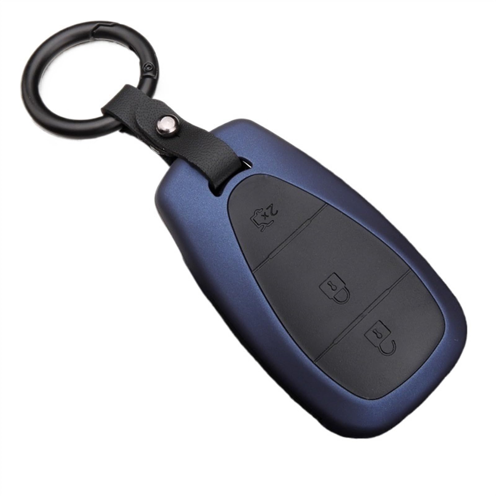 Autoschlüsselgehäuse ABS-Kohlefaser-Auto-Fernbedienung Smart Key Case Cover Kompatibel Mit Che&Vro&let Spark Camaro Volt Bolt Trax Malibu Autoschlüssel Shell Accessori(8) von CAITS