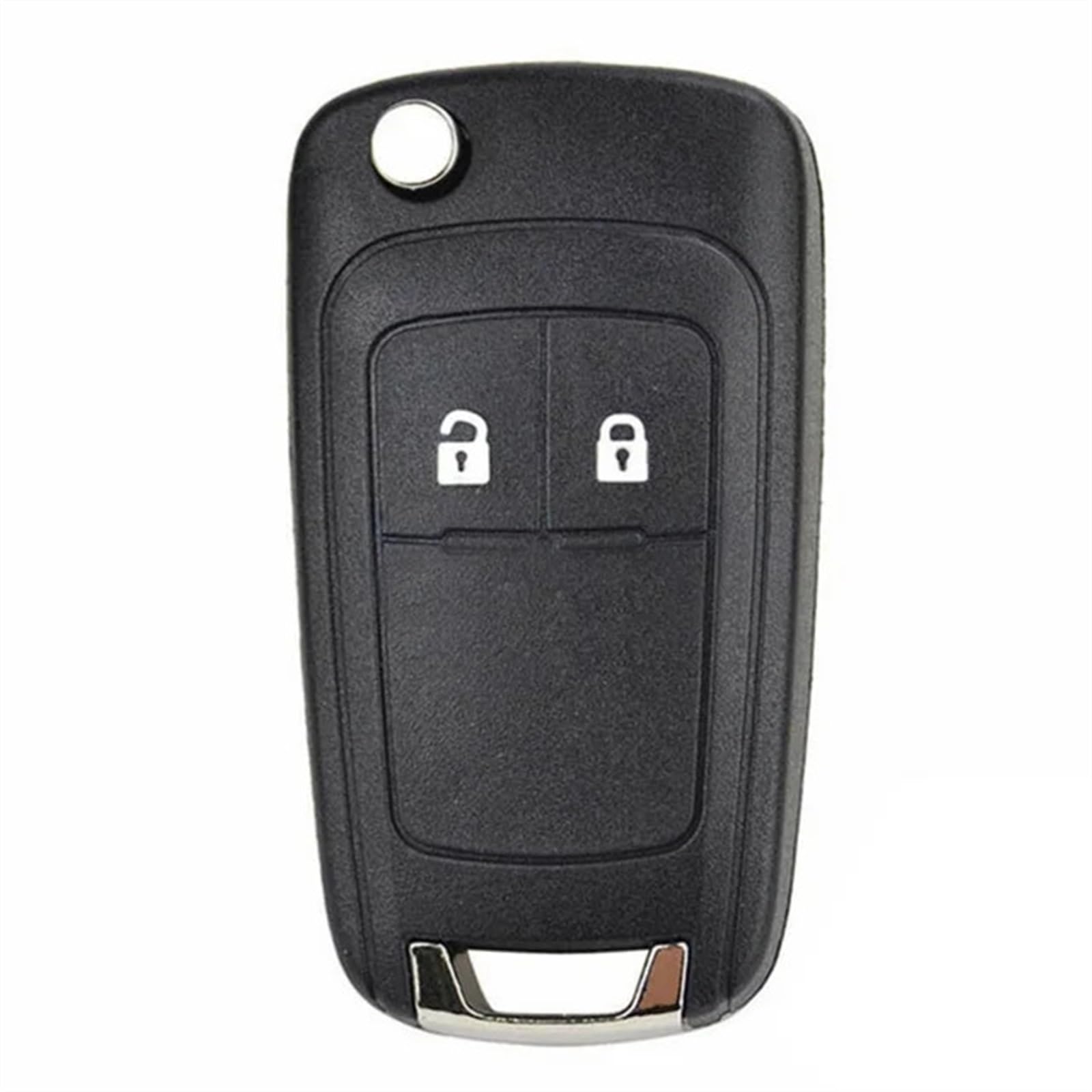 CAITS Autoschlüsselgehäuse 2/3 Tasten Auto Remote Key Shell Fall Abdeckung Flip Klapp Schlüssel Shell Kompatibel Mit Ch&evr&olet(7) von CAITS