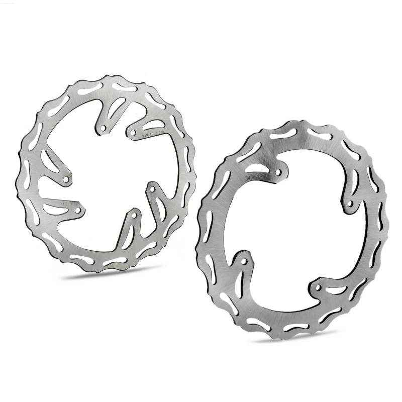 Motorrad-Bremsscheibe Für Ho&nd&a CRF450R CRF250R 2004–2014 CR125 CR250 2002–2007 CRF250X CRF450X 2005–2017 Motorrad 240 Mm Vorne Hinten Bremsscheibe(3) von CAITS