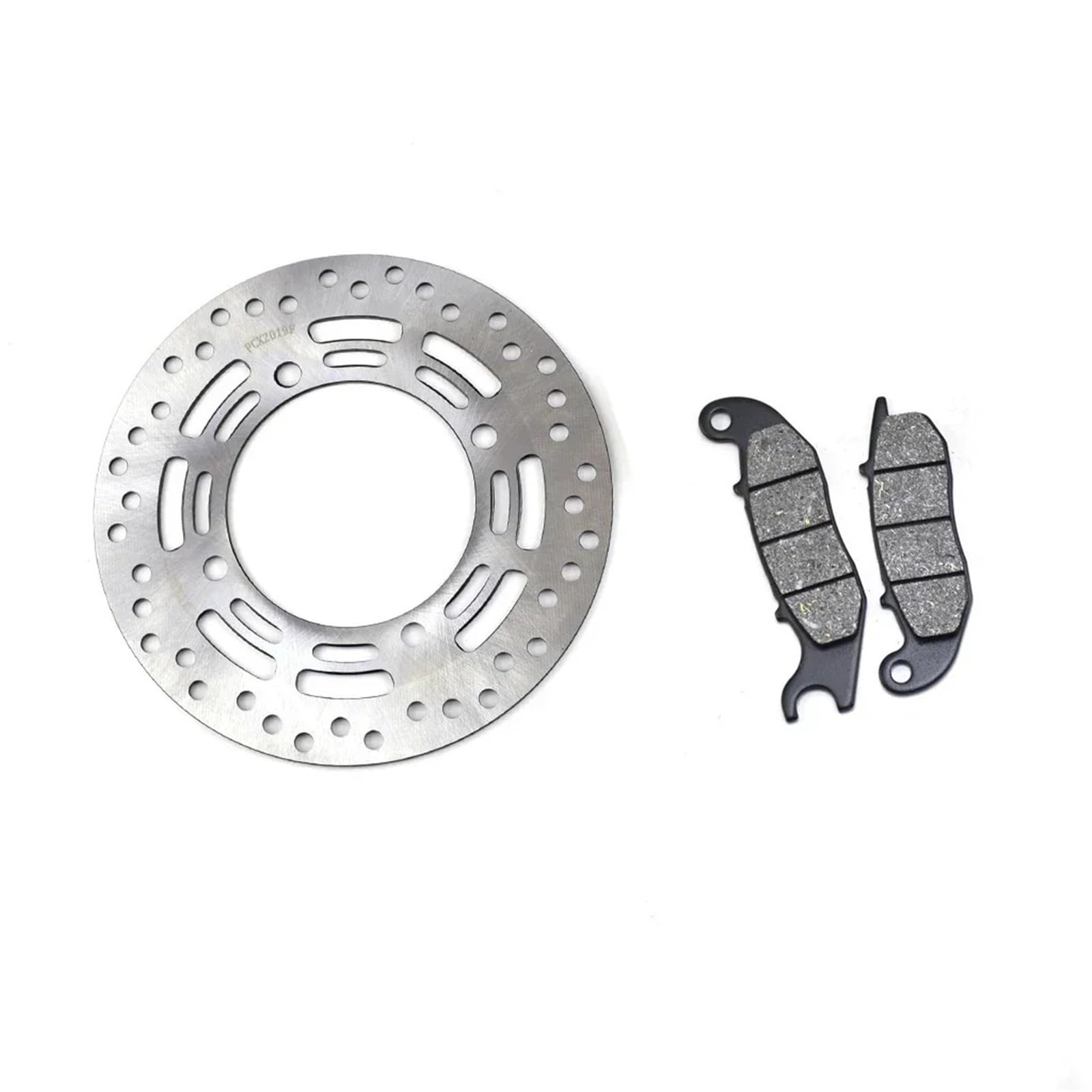 Motorrad-Bremsscheibe Motorrad-Bremsscheibe Vorne, Bremsbeläge Für Ho&nd&a PCX125 PCX 125 2018–2021, Roller-Ersatzteile, Kein ABS(Disc pad) von CAITS