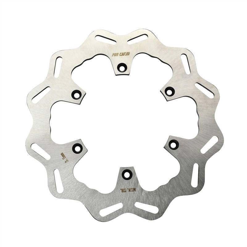 Motorrad-Bremsscheibe Motorrad Vorne Hinten Bremsscheibe Rotor Disk Für Ya&ma&ha YZ125 250 250F 450F WR250F 450F YZ125X 250X 250FX 450FX Universal von CAITS