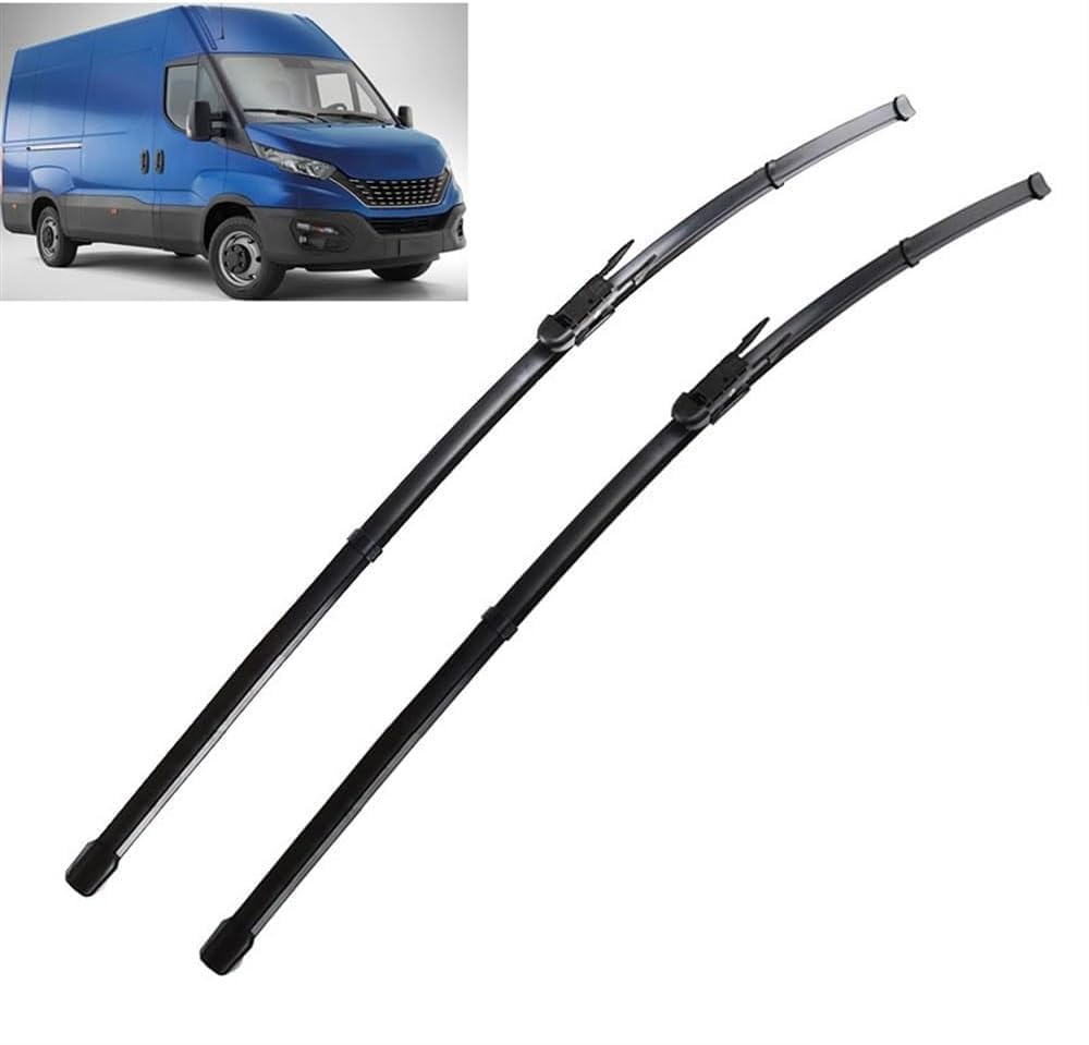 Scheibenwischerblätter, für Iveco Daily VI 2018 2019 2020 2021 2023 Wischerblätter-Kit Satz Front wischerblätter Scheibenwischer Zubehör von CAKERS