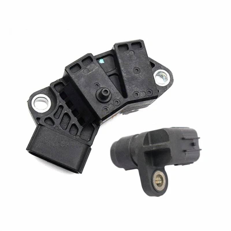 Auto Kurbelwellensensor Kompatibel Mit Acura Für MDX 2003–2009. Nockenwellen-Kurbelwellen-Positionssensor, Kurbelwellensensor, Nockensensor, Motorzubehör, OEM: 37840-PGE-A11, 37500-RCA-A01.(1 Set) von CAKYSE