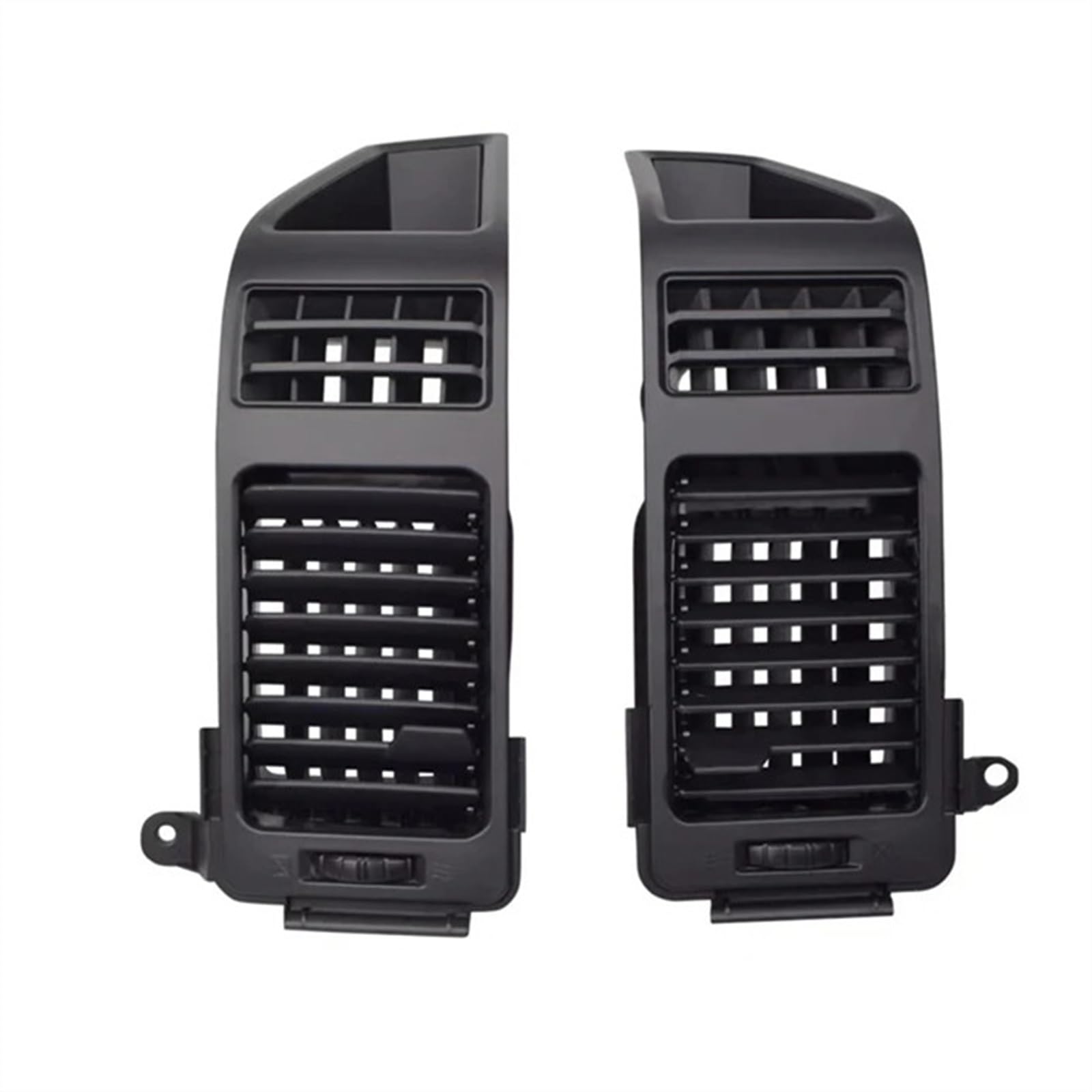 CAKYSE Auto Air Vent Abdeckung Kompatibel Mit Nissan Für Armada Für Titan 2004 2005 2006 Auto-Klimaanlagenauslass-Armaturenbrett-Gitterbaugruppe Autozubehör(Black A Pair) von CAKYSE