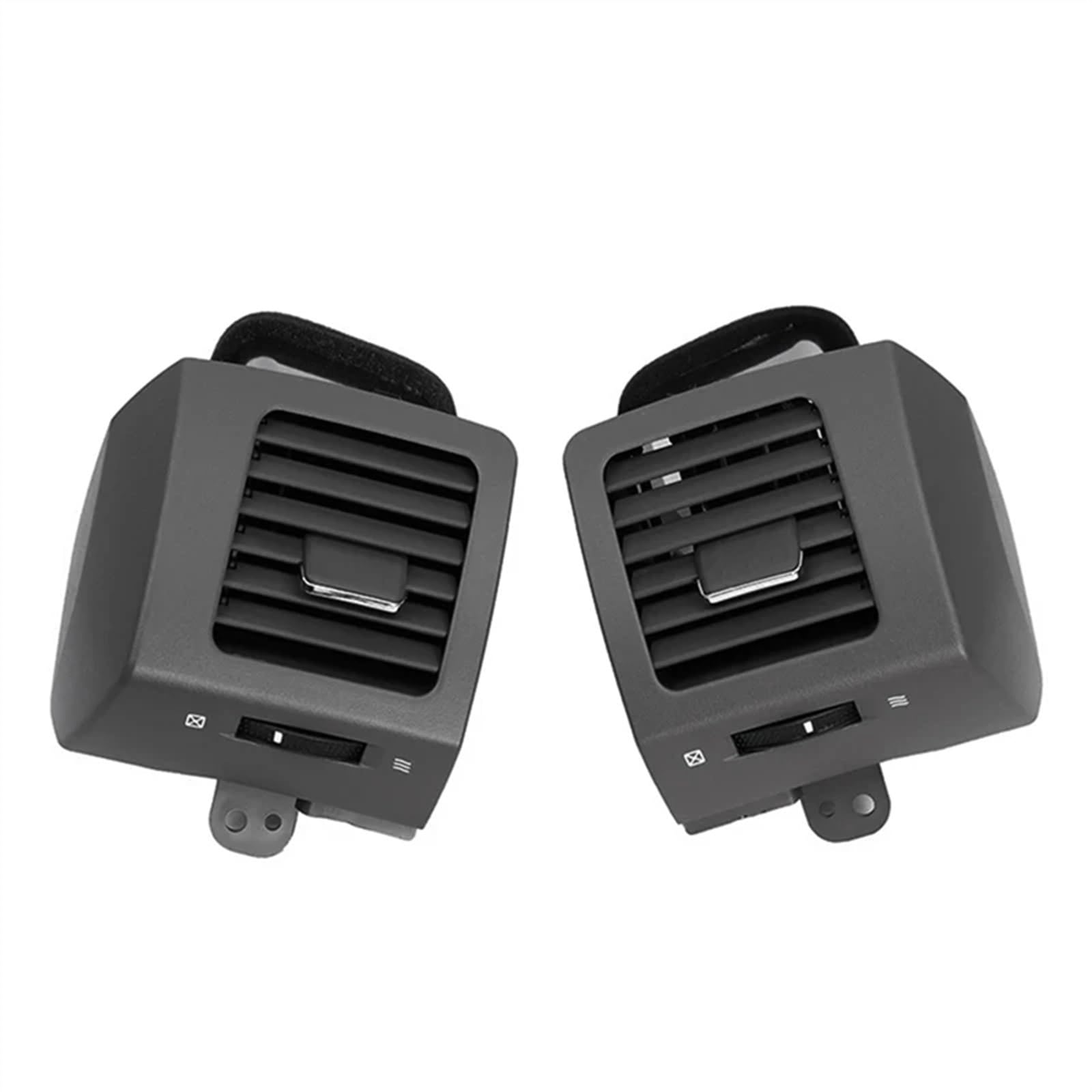 CAKYSE Auto Air Vent Abdeckung Kompatibel Mit Toyota Für Land Für Cruiser Für Prado Lc120 2003 2004 2005 2006 2007 2008 2009 Auto-Klimaanlagen-Kühlergrill-Abdeckungs-Set(Brown) von CAKYSE