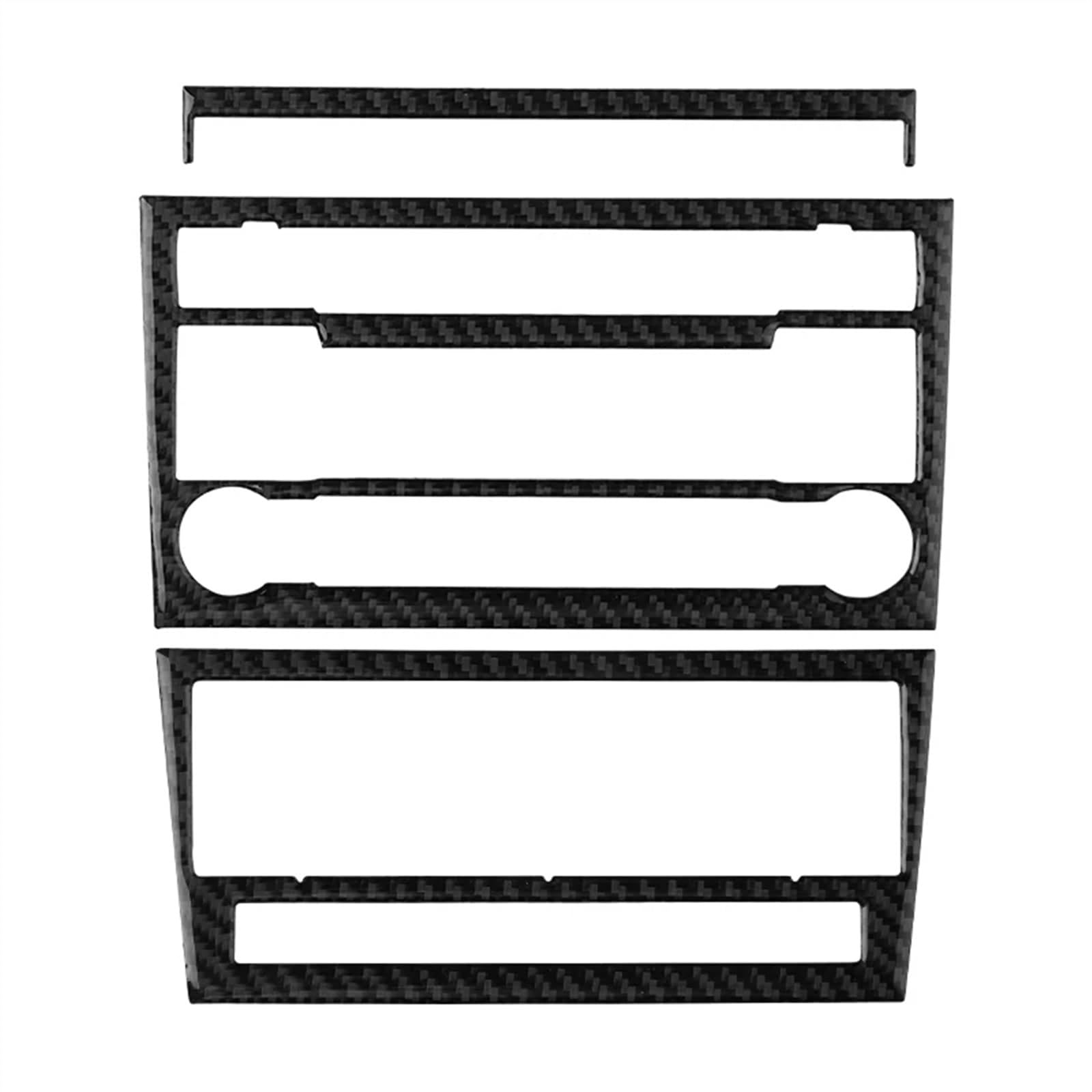 CAKYSE Auto CD Panel Dekoration Kompatibel Mit A4 B7 2005 2006 2007 2008 Auto-CD-Panel-Dekorabdeckung Auto-Styling-Klimaanlage-CD-Panel-Dekorabdeckung von CAKYSE