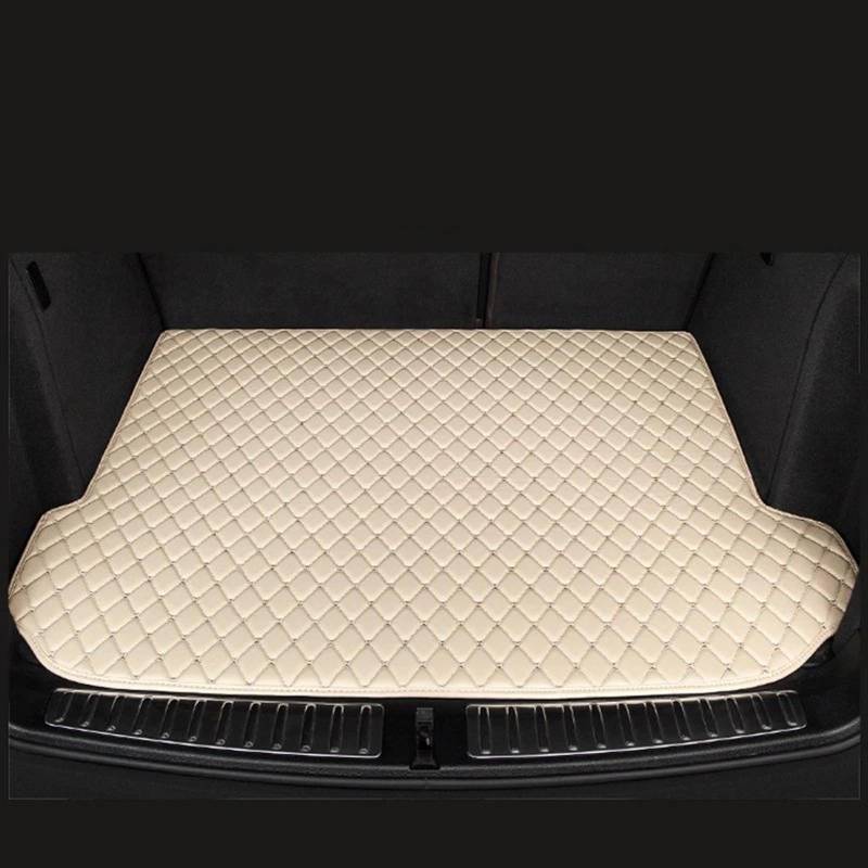 CAKYSE Auto Kofferraummatte Kompatibel Mit Jeep Für Patriot 2009 2010 2011 2012 2013 2014 2015 Kofferraummatten Liner Teppiche Innenzubehör Autoteile Fahrzeugteppich(Beige) von CAKYSE