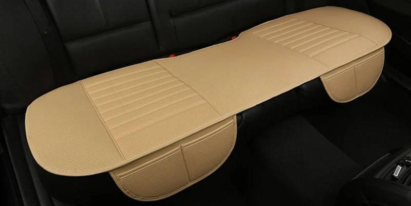 CAKYSE Auto sitzkissen Kompatibel Mit Volvo Full Series Four Seasons General Autositzkissen Autopolster Auto-Styling Autositzbezug Autositz-Schutzpolster(Beige,1pc Back pad) von CAKYSE