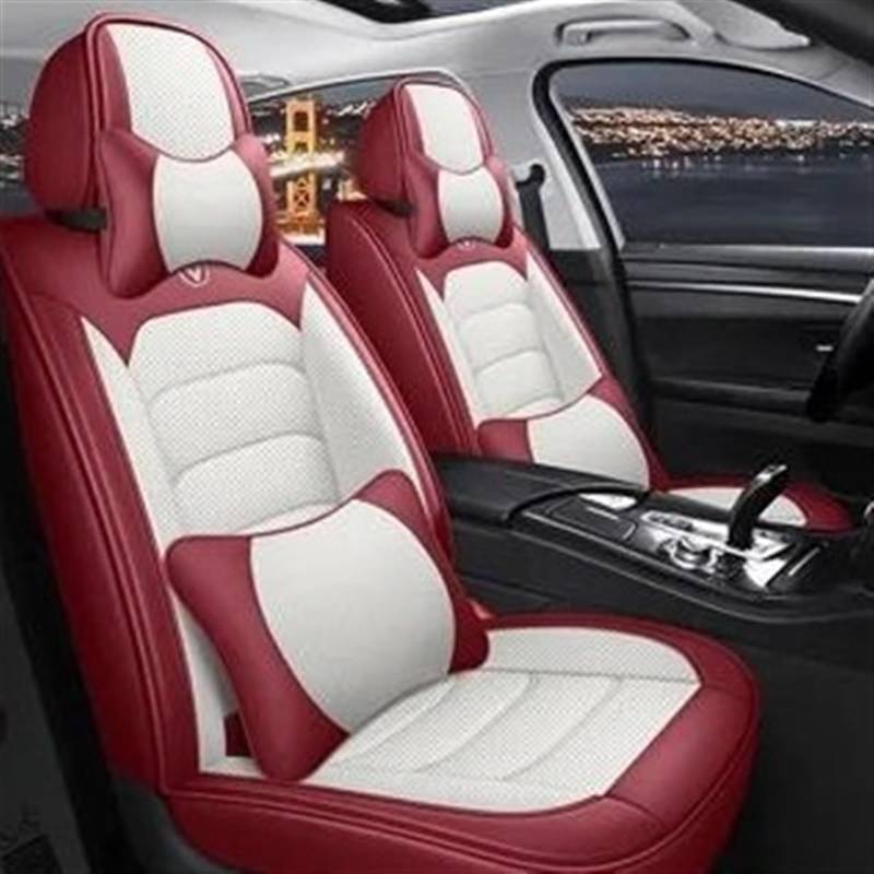 CAKYSE Auto sitzkissen Kompatibel Mit X3 Für F25 Für E91 E92 F31 5 Sitze Komplettset Universal-Autositzbezüge Vorne Und Hinten Geteilte Sitzbankschutzbezüge(2,color1) von CAKYSE