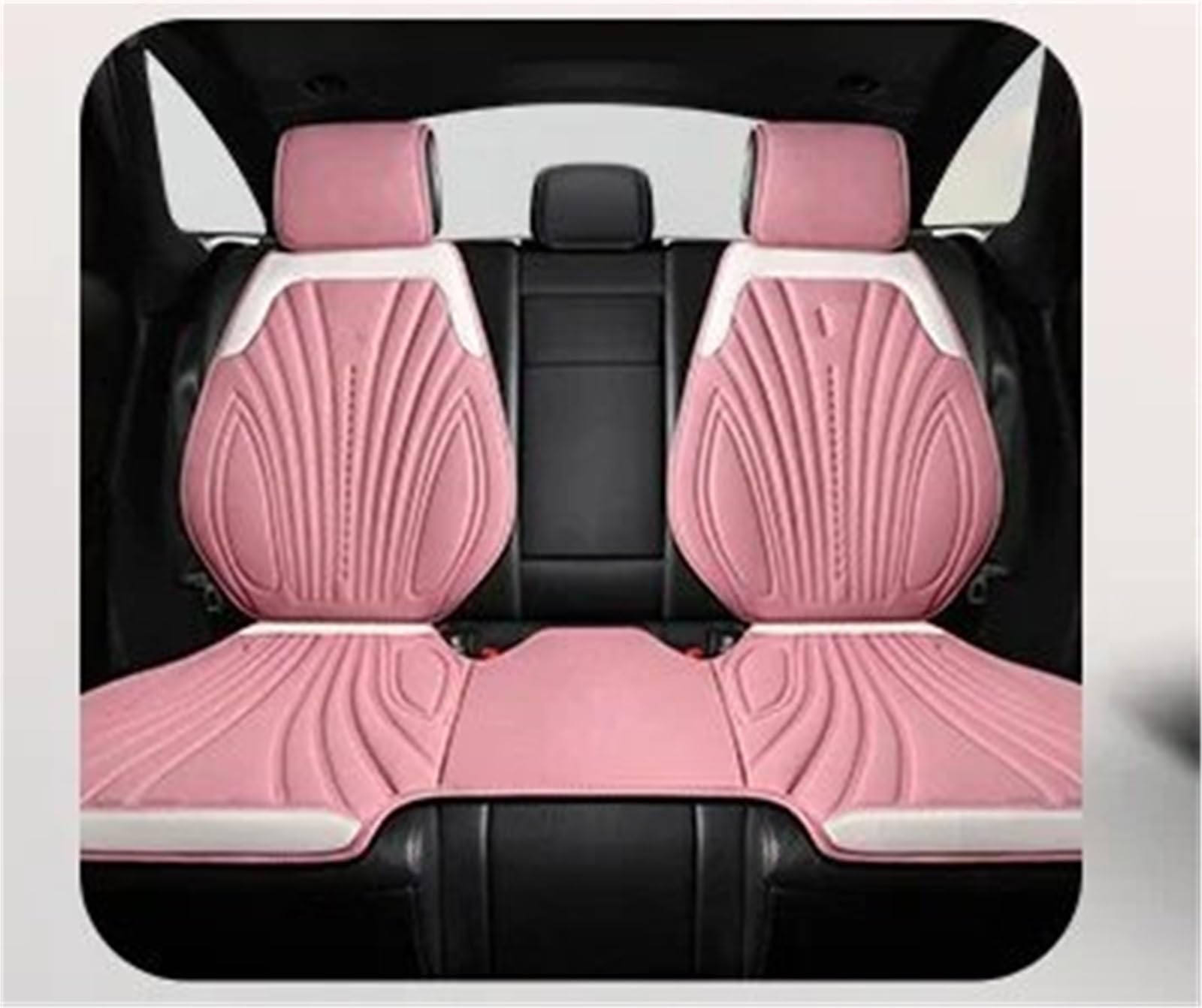 CAKYSE Auto sitzkissen Universal Auto Sitz Abdeckung Vier Saison Auto Atmungsaktive Pad Sitzbezüge Auto Sitze Abdeckung Schutz Autos Zubehör Automobil Innen(Pink,Rear) von CAKYSE