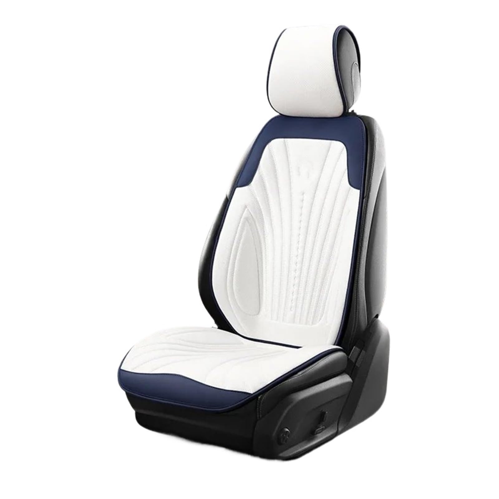 CAKYSE Auto sitzkissen Universal Auto Sitz Abdeckung Vier Saison Auto Atmungsaktive Pad Sitzbezüge Auto Sitze Abdeckung Schutz Autos Zubehör Automobil Innen(White,Front) von CAKYSE