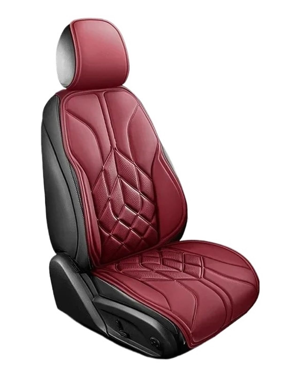 CAKYSE Auto sitzkissen Universal Auto Sitz Abdeckung Vier Saison Auto Atmungsaktive Pad Sitzbezüge Für Auto Sitze Abdeckung Schutz Autos Zubehör Auto Sitzkissen(Red,Front) von CAKYSE