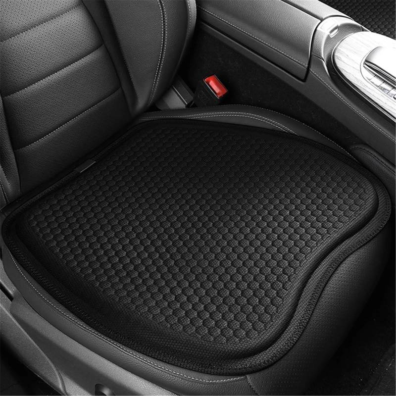 CAKYSE Auto sitzkissen Universal Auto Sitz Schutz Pads Gel Sitzkissen Auto Sitzkissen Automobil Innen Auto Vordersitz Abdeckung Zubehör(Black) von CAKYSE