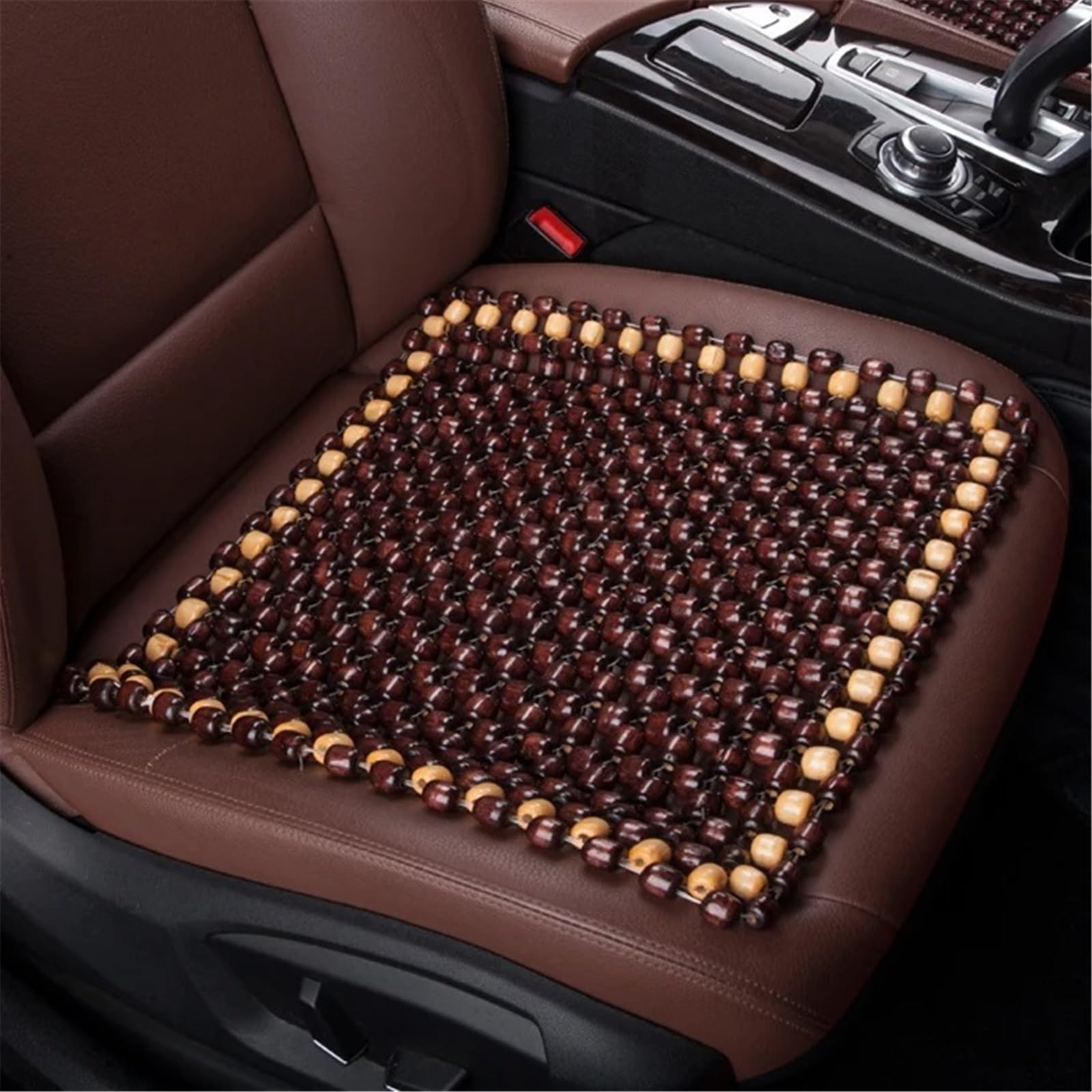 CAKYSE Auto sitzkissen Universal Auto Sitzbezug Auto Sitzkissen Atmungsaktive Sitz Matte Automobil Innen Auto Sitzkissen Auto Sitz Schutz Pads(Brown) von CAKYSE