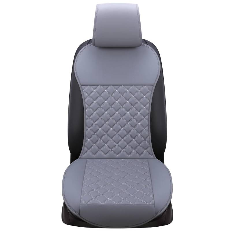 CAKYSE Auto sitzkissen Universal Auto Sitzbezug Sitzkissen Auto Stuhl Schutzhülle Auto Protector Pad Automobil Innen Auto Sitz Schutz Pads Zubehör(Gray) von CAKYSE