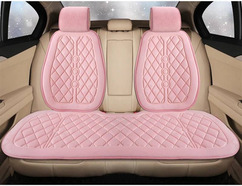 CAKYSE Auto sitzkissen Universal Auto Sitzkissen Auto Vorne/hinten Sitz Abdeckung Automobil Innen Auto Sitz Schutz Pads Automobil Innen(Pink,D) von CAKYSE