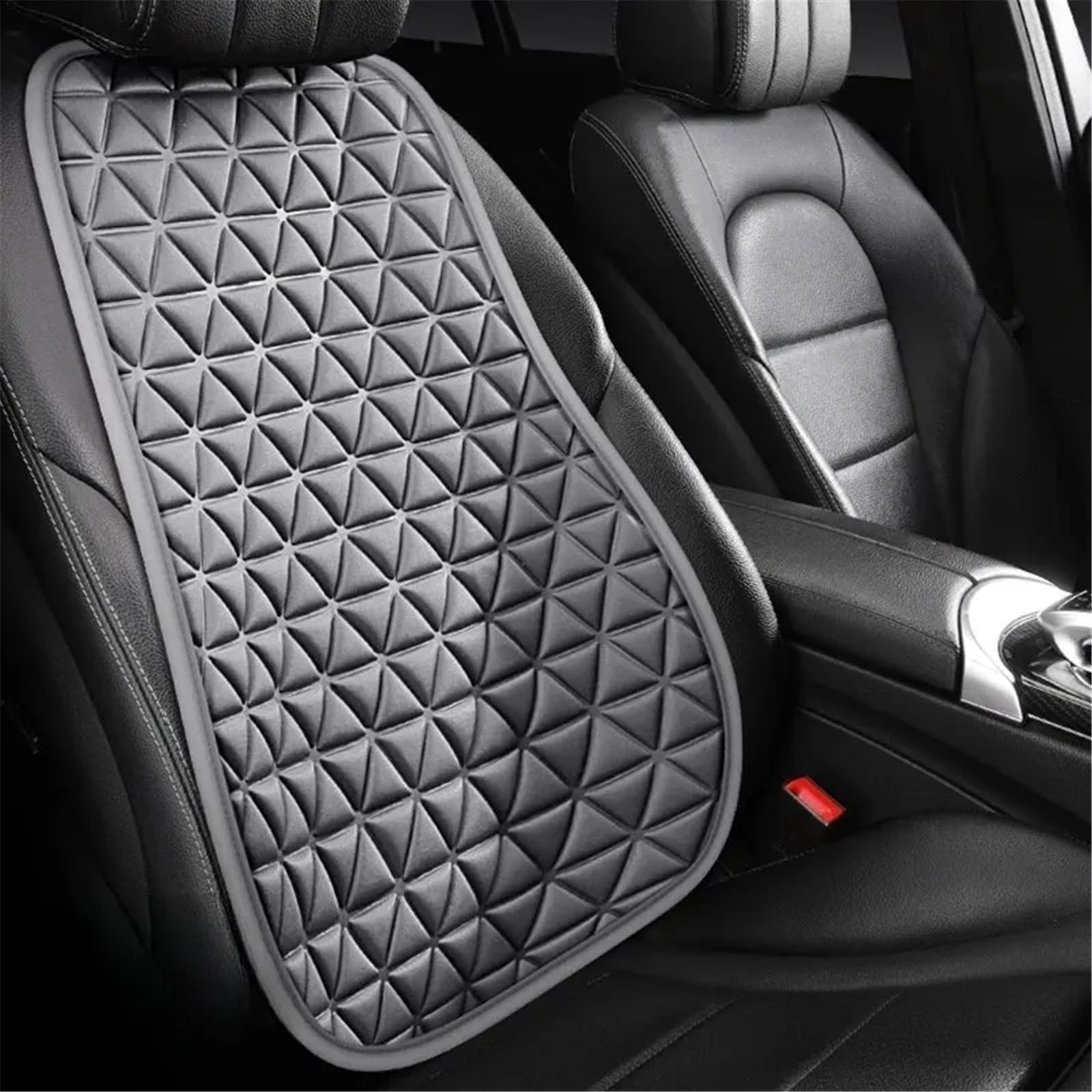 CAKYSE Auto sitzkissen Universal Auto Sitzkissen Automobil Innen Auto Sitz Schutz Pads Auto Kissen Schutz Matte Auto Zubehör(Gray,Backrest) von CAKYSE