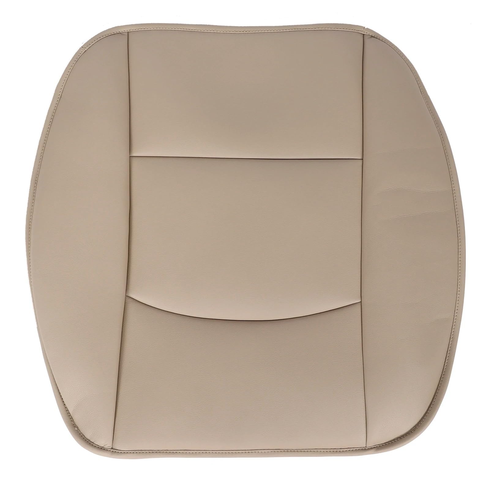 CAKYSE Auto sitzkissen Universal Auto Sitzkissen Pad Vordersitz Schutz Matte Abdeckung Für 4 Tür Limousine Sitzkissen Auto Kissen Schutz Matte Automobil Innen(Beige) von CAKYSE