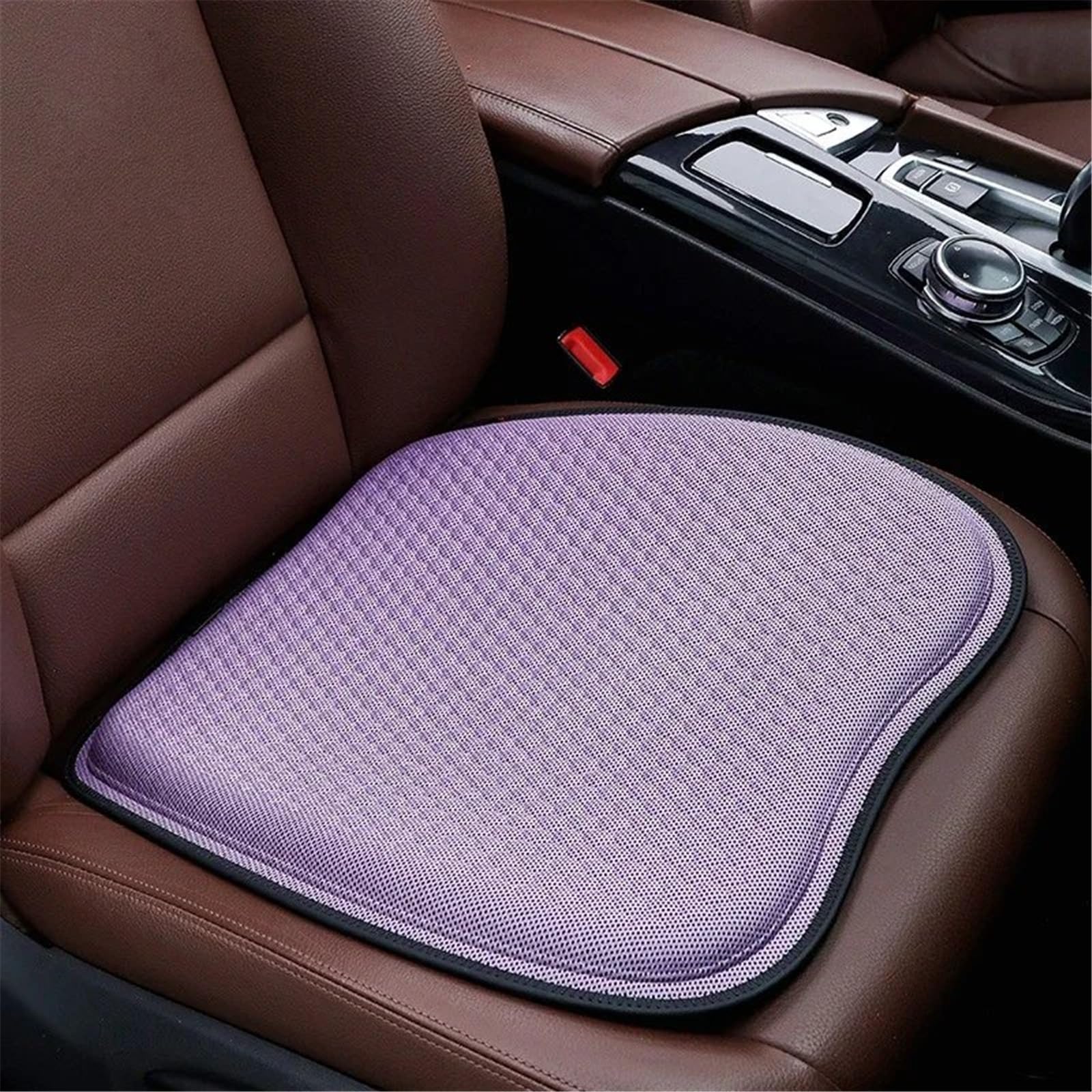 CAKYSE Auto sitzkissen Universal Auto Sitzkissen Quadratische Kissen Seat Protector Automobil Innen Auto Sitz Schutz Pads Auto Zubehör(Purple) von CAKYSE