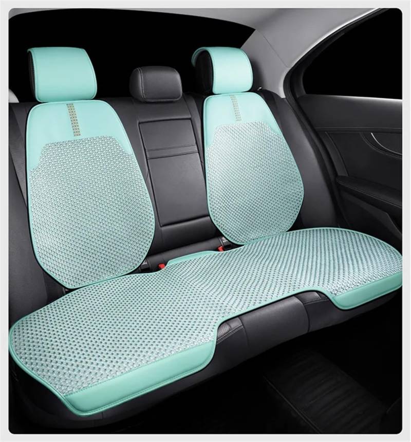 CAKYSE Auto sitzkissen Universal Auto Sitzkissen Schutz Atmungsaktive Auto Sitz Abdeckung Pad Innen Zubehör Auto Sitz Schutz Pads Auto Vorne/hinten Sitz Abdeckung(Blue,1pc Rear) von CAKYSE