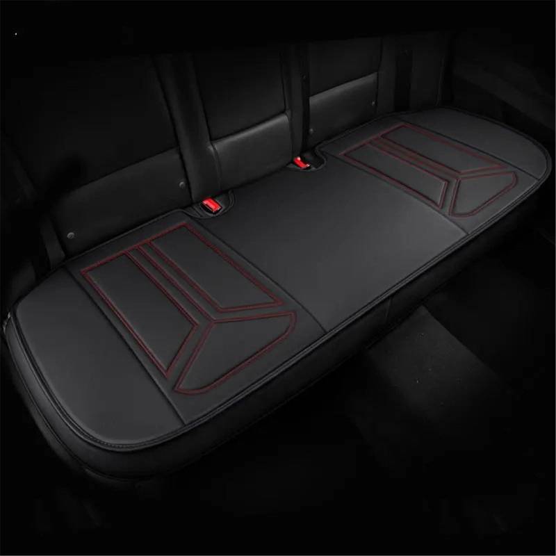 CAKYSE Auto sitzkissen Universal Auto Vordersitzbezug Kissen Auto Hinten Sitzen Stuhl Matte Pad Voller Schutz Atmungsaktive Vier Jahreszeiten Autositz Schutz Pads(Red,Rear) von CAKYSE