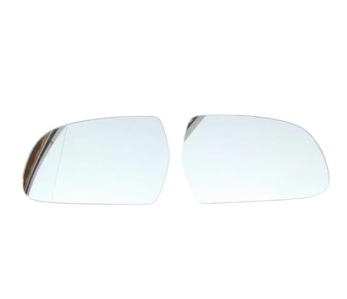 CAKYSE Kompatibel Mit A3 2010 2011 2012 2013 Beheiztes Rückspiegelglas Seitenspiegelglas OEM: 8T0857535E 4F0857535AF Rückspiegel(A Pair) von CAKYSE