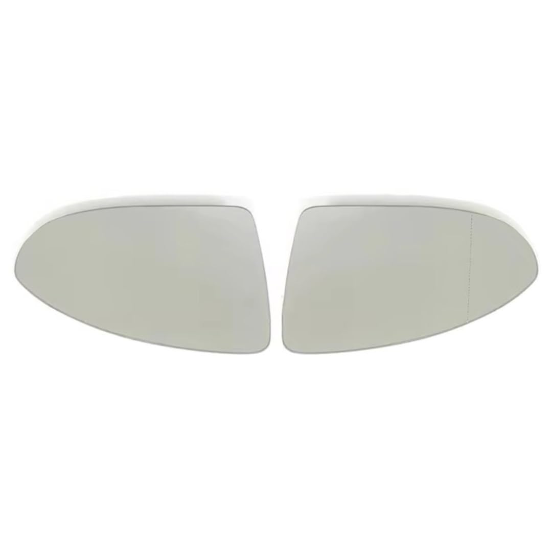 CAKYSE Kompatibel Mit VW Für Lamando Für Touran L Beheizte Spiegel Glas Anti-Toter-Winkel-Spiegel Weitwinkel OEM: 5G0857521 5G0857522 Rückspiegel(A Pair) von CAKYSE