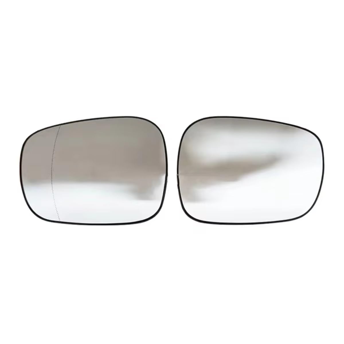 CAKYSE Kompatibel Mit X1 X3 E84 F25 2010 2011 2012 Autozubehör Rückspiegelglas Für Außenspiegelglas Mit Heizung OEM: 51162991660 Rückspiegel(A Pair) von CAKYSE