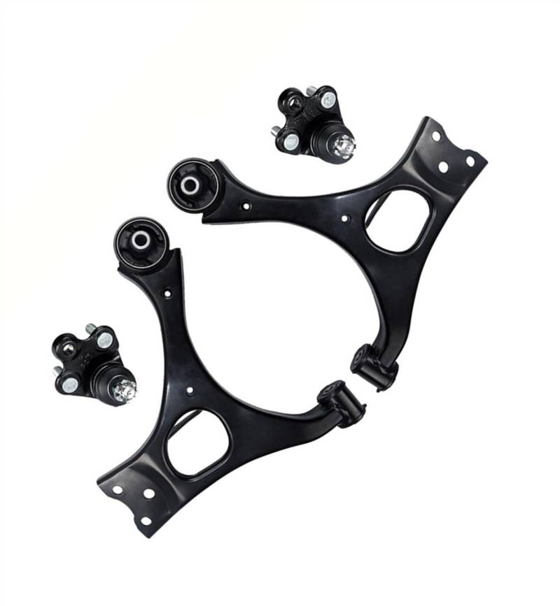 CAKYSE obere Querlenker Glieder Kompatibel Mit Acura Für CSX 2009 2010 2011 2006 2007 2008 51360SNAA03 51350SVBA02 Front Lower Suspension Kit Querlenker Kugelgelenke Set von CAKYSE