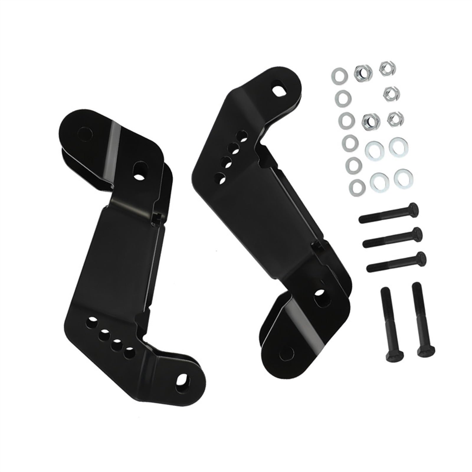 CAKYSE obere Querlenker Glieder Kompatibel Mit Jeep Für Wrangler JK JKU 2007–2013 2014 2015 2016 2017 2018 Wishbone Aufhängungsarm Vorderer Querlenker Korrektur Drop Bracket von CAKYSE