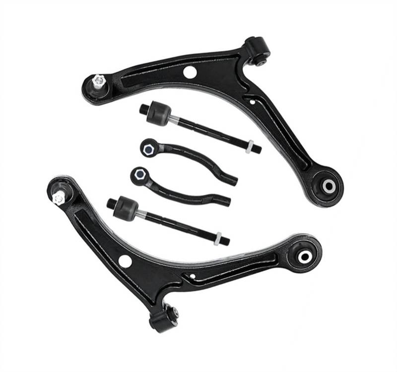 CAKYSE obere Querlenker Glieder Kompatibel Mit Pilot 2005 2004 2003 K621350 K621349 Wishbone Control Arms Front Lower Suspension Kit Control Arm Kugelgelenk Spurstangenkopf Set von CAKYSE