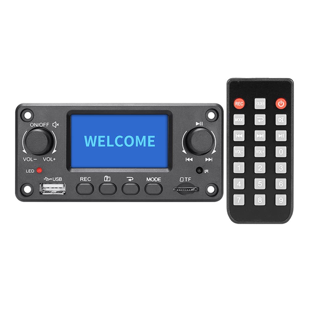 CALIBAN TPM118B Digitaler Audio-Player, Decoder, MP3-Player, tragbar, hochwertig, mit Bluetooth und FM-Radio von CALIBAN