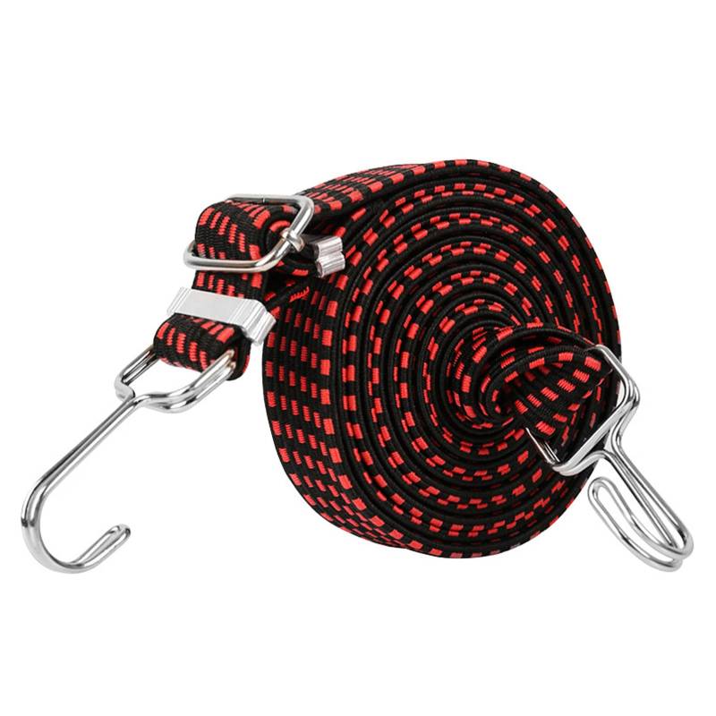 CALLARON 1Stk Bungee Seil Ratschengurte Riemen Kabel Spannband mit Haken Bungee-Gurte elastisches Band strechgürtel Elastischer Gurt Ladung Spanngurt Bindegürtel Haken aus Kohlenstoffstahl von CALLARON