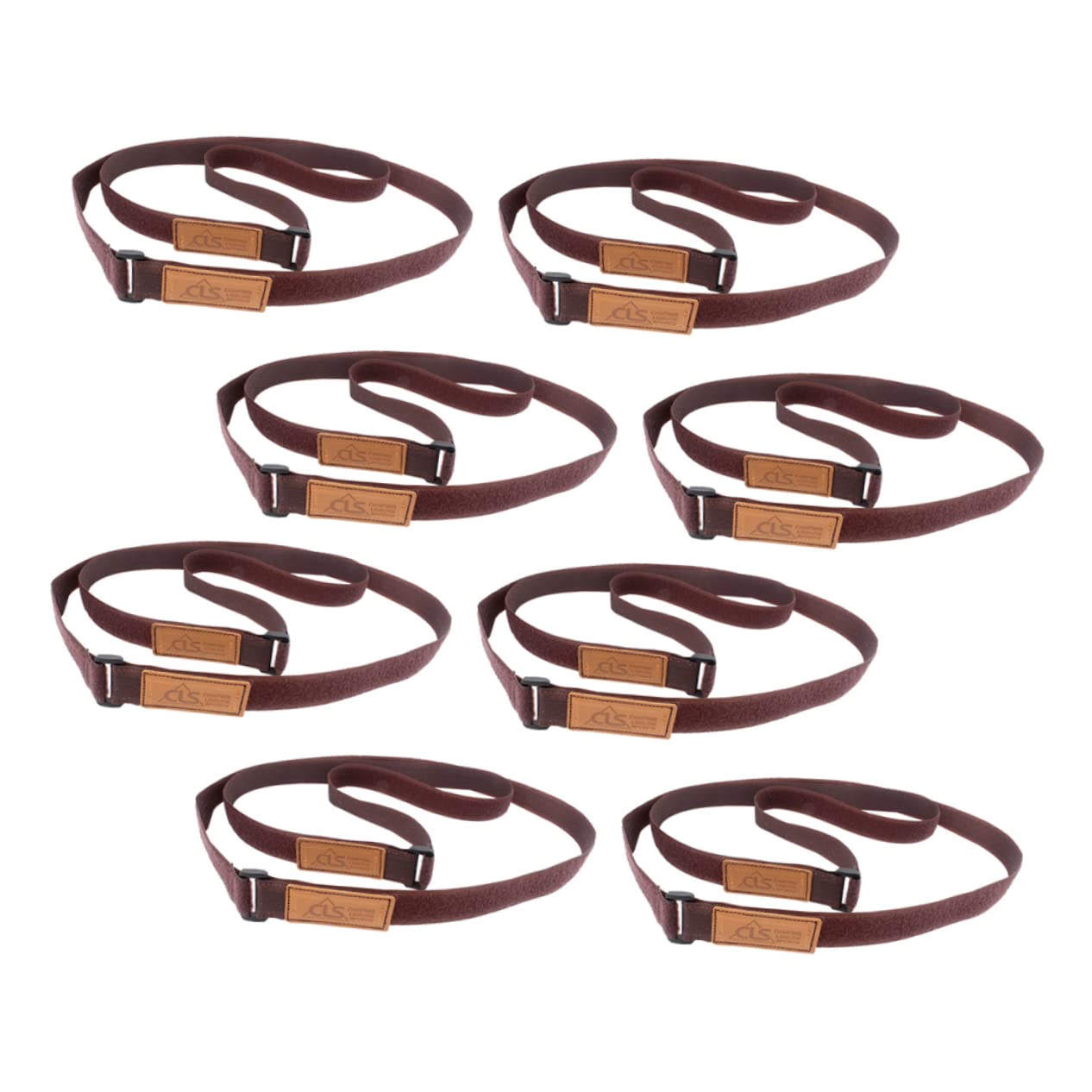 CALLARON 8St Gurt reisegürtel rucksackverband Luggage Straps gepäckband koffergürtel Gürtel für Campingausrüstung Gürtel mit selbstklebenden Schnallen Bündelbänder Camping-Seile Polyester von CALLARON