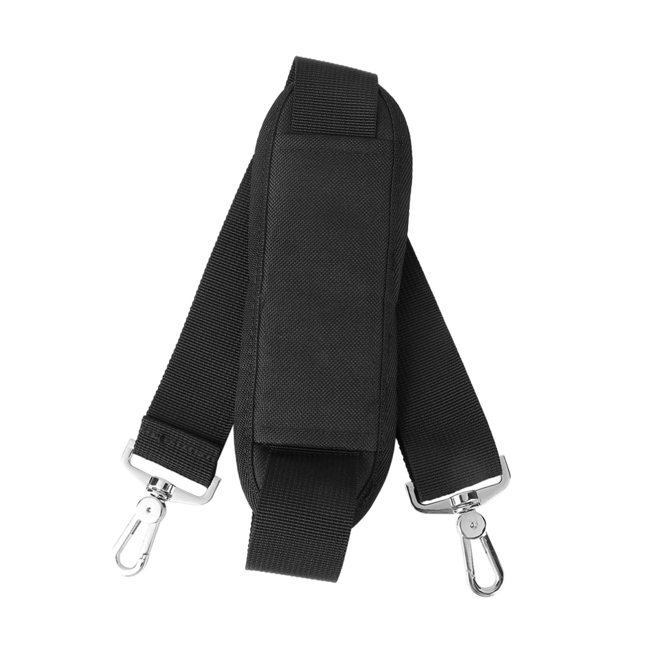 CALLARON Verstellbarer Schultergurt Gepäck Schultergurt Lautsprecherband gepolstert breiter Taschengurt Gurtbandtaschen Bags säckchen Schulter Gurt Taschen Schultergurt Schulterriemen Black von CALLARON