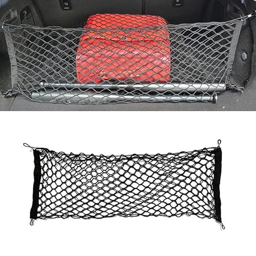 Auto Kofferraum Gepäcknetz, Für Audi R8 RS3 RS4 RS5 RS6 RS7 A1 A3 A4 A5 A6 A7 A8 Q2 Q3 Q5 Q7 Q8 Auto Aufbewahrung Netz Storage Lagerung Mesh Organizer,Double Layer 110 * 40 von CALUU